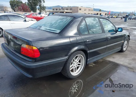 1999 BMW 740Ia from USA, damaged, VIN WBAGG8339XDN75308